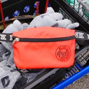 Pink belt bag fanny pack waist crossbody